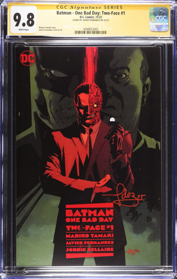 Batman - One Bad Day: Two-Face - Firmado JAVI FERNANDEZ