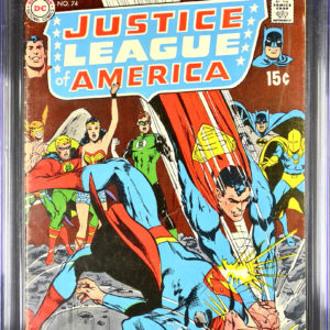 Justice League of America #74 - Firma NEAL ADAMS